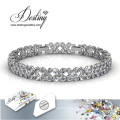 Destiny Jewellery Crystal From Swarovski Flowery Bracelet